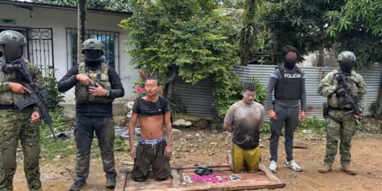 Operación militar deja dos menores aprehendidos con droga y municiones