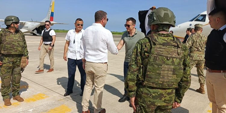 El presidente de La República y los ministros de Interior y Defensa visitaron El Oro