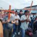 Fieles de Machala participan en una intensa agenda litúrgica por Semana Santa