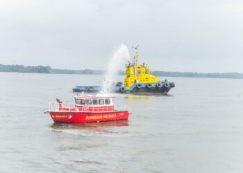 Simulacro de incendio en Yilport fortaleció la respuesta ante emergencias portuarias