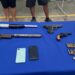Dos aprehendidos y varias armas decomisadas durante operativo en El Guabo