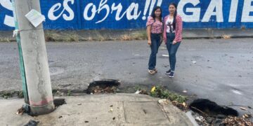 Amenaza de un socavón preocupa a moradores de “Las Crucitas”