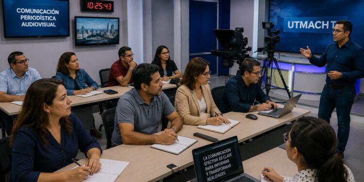 La UTMACH profesionaliza a 93 comunicadores y periodistas en activo