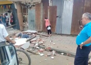 Adulto mayor fallece durante la demolición de parte de su vivienda