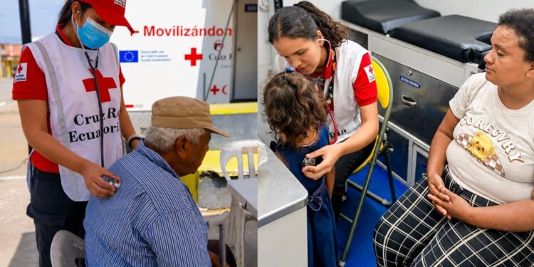 Cruz Roja de El Oro despliega brigadas médicas gratuitas en Pasaje y Santa Rosa