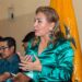 Alcaldesa de Arenillas socializa el proyecto de remodelación del parque parroquial de Palmales