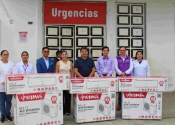 Corporación Palmar dona equipos de climatización al Hospital General Teófilo Dávila para fortalecer la atención médica