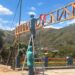 Alcaldía de Portovelo concluye reparación del arco limitador de altura en el puente de la ciudadela La Florida
