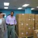 Gobernador de El Oro inspecciona el abastecimiento de medicinas en el Hospital Teófilo Dávila