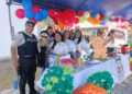 Policía Nacional promueve prevención y seguridad en feria ciudadana en Machala