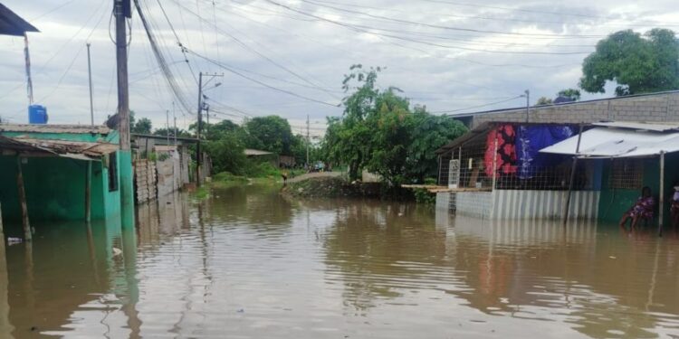 En las Katias 188 familias enfrentan inundaciones y piden que se declare la emergencia